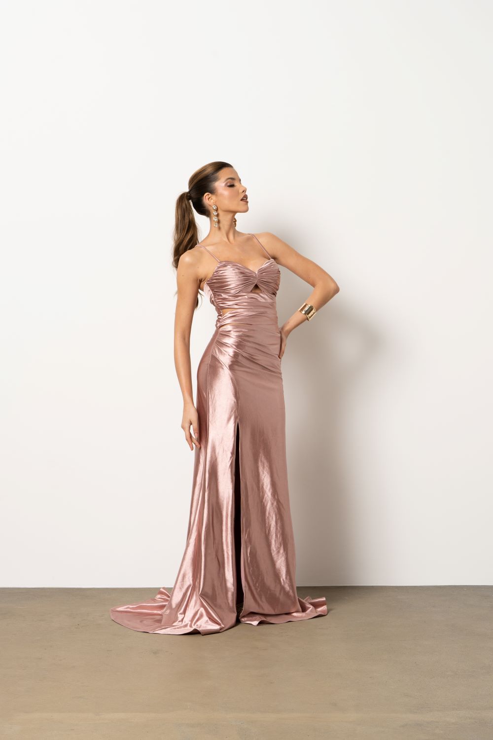 Satin dress