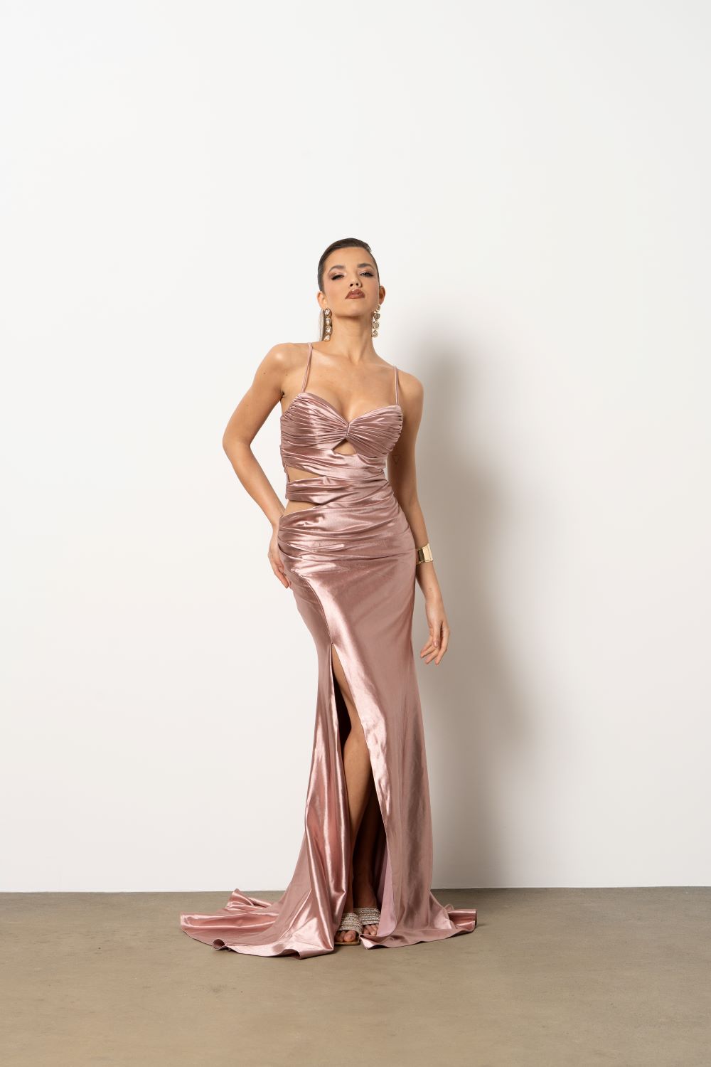 Satin dress