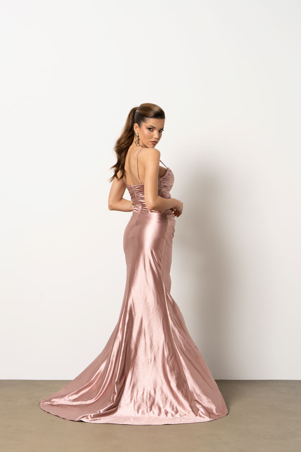 Satin dress